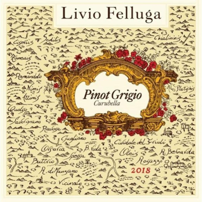 Livio Felluga Curubella Pinot Grigio Friuli Colli Orientali 2020 (6x75cl)