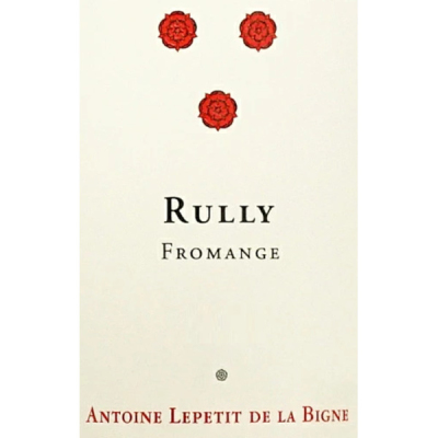 La Pierre Ronde (Antoine Lepetit de la Bigne), Rully, Fromange 2022 (6x75cl)