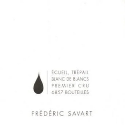 Savart, Ecueil-Trepail Blanc de Blancs Premier Cru, Champagne NV (6x75cl)