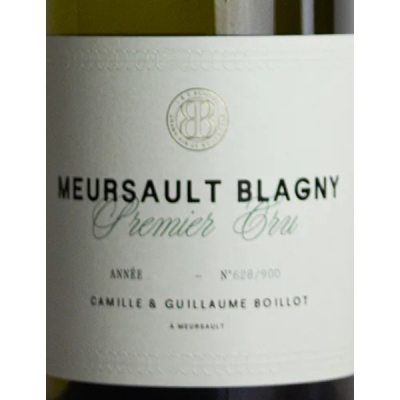 Camille & Guillaume Boillot Meursault 1er Cru Blagny 2022 (6x75cl)