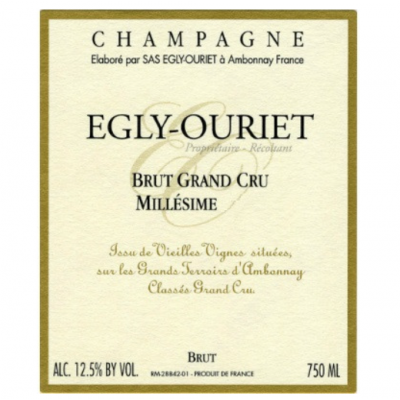 Egly-Ouriet Brut Grand Cru Millesime 2002 (6x75cl)