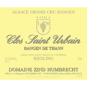Zind Humbrecht Riesling Rangen Thann Grand Cru Clos Saint Urbain 2018 (6x75cl)