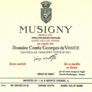 Comte Georges de Vogue Musigny Grand Cru VV 2017 (6x75cl)