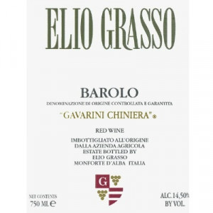 Elio Grasso Barolo Gavarini Chiniera 2013 (6x75cl)