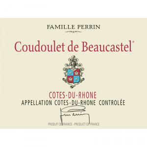 Beaucastel Cotes-du-Rhone Coudoulet de Beaucastel 2019 (12x75cl)
