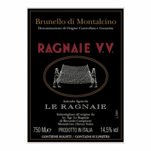Le Ragnaie Brunello di Montalcino Ragnaie V.V 2016 (6x75cl)