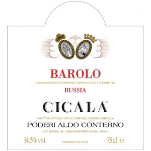 Aldo Conterno Barolo Cicala 2015 (6x75cl)