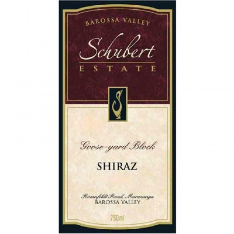 Schubert Estate Goose Yard Block Shiraz 2006 (1x600cl)