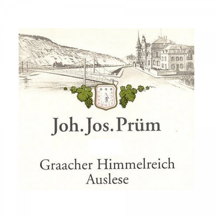 Joh. Jos. Prum Graacher Himmelreich Riesling Auslese Lange Goldkapsel Auktion 2008 (1x37.5cl)