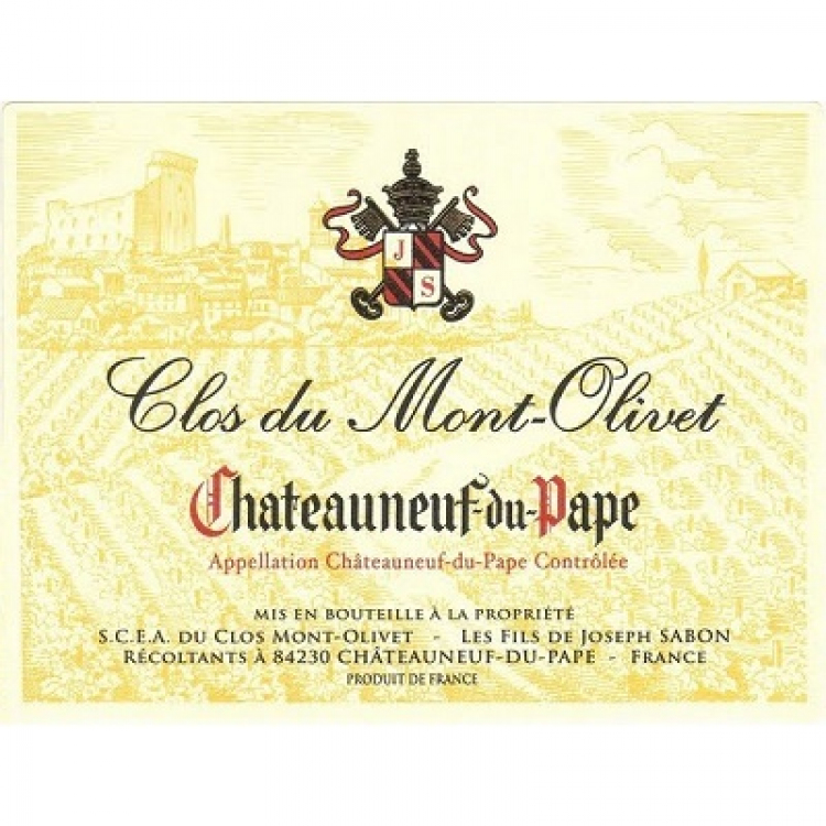 Clos du Mont Olivet Chateauneuf-du-Pape 2012 (12x75cl)