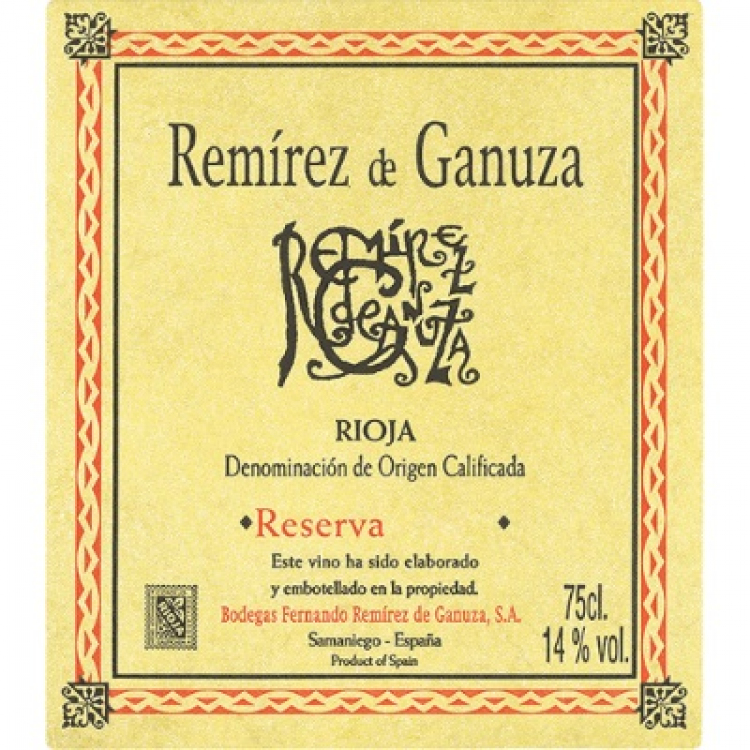 Remirez de Ganuza Rioja Reserva 2008 (6x75cl)