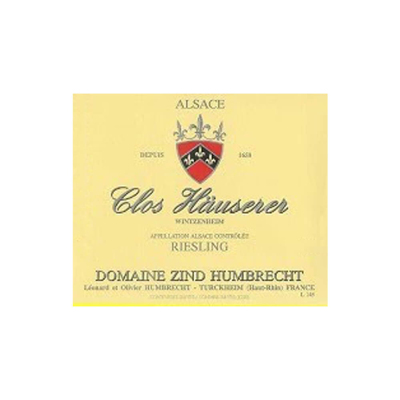 Zind Humbrecht Riesling Hauserer 2020 (1x75cl)