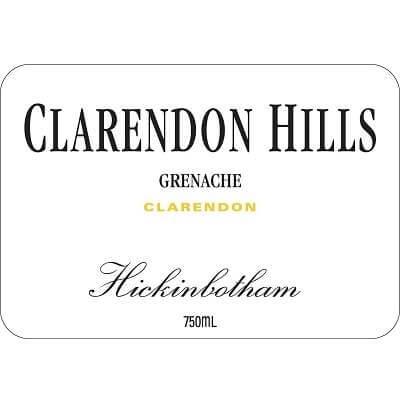 Clarendon Hills Hickinbotham Grenache 2004 (6x75cl)