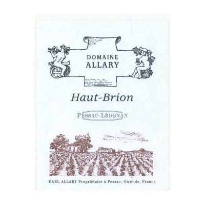 Allary Haut-Brion 2009 (6x75cl)