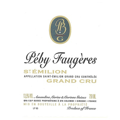 Peby Faugeres 2018 (6x75cl)
