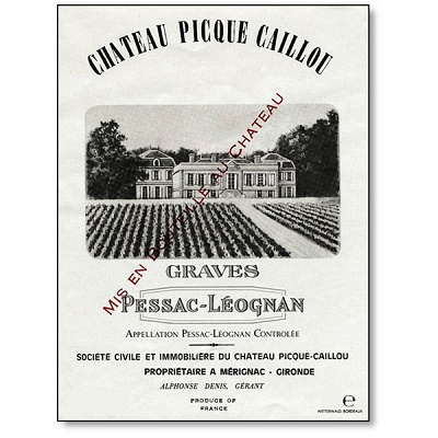 Picque Caillou 2010 (12x75cl)