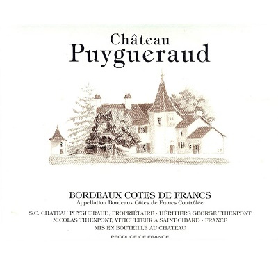 Puygueraud 2016 (12x75cl)