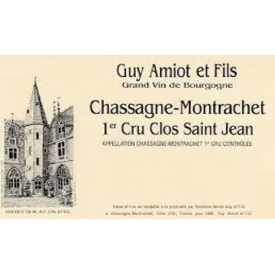 Guy Amiot Chassagne-Montrachet 1er Cru Clos Saint Jean Rouge 2018 (6x75cl)