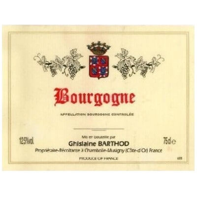 Ghislaine Barthod Bourgogne Rouge 2022 (6x75cl)