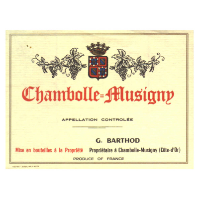 Ghislaine Barthod Chambolle Musigny 1er Cru Les Veroilles 2018 (6x75cl)