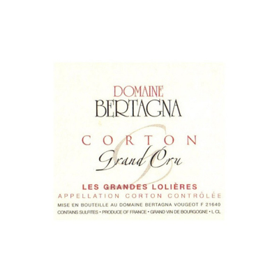 Bertagna Corton Grand Cru Les Grandes Lolieres 2015 (6x75cl)