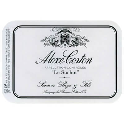 Simon Bize Aloxe-Corton 1er Cru Le Suchot 2018 (12x75cl)