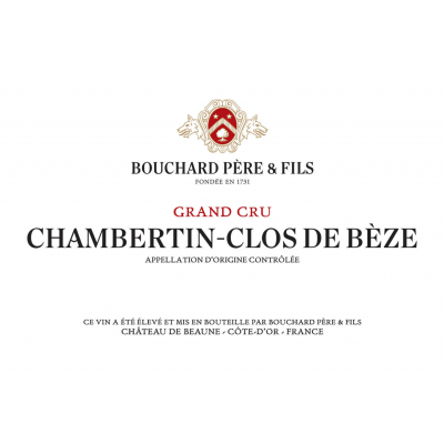 Bouchard Pere & Fils Chambertin-Clos-de-Beze Grand Cru 2013 (3x150cl)
