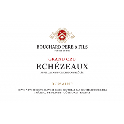 Bouchard Pere & Fils Echezeaux Grand Cru 2017 (6x75cl)