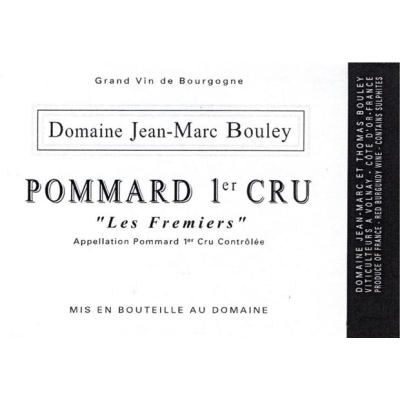 Jean-Marc Bouley Pommard 1er Cru Les Fremiers 2018 (6x75cl)