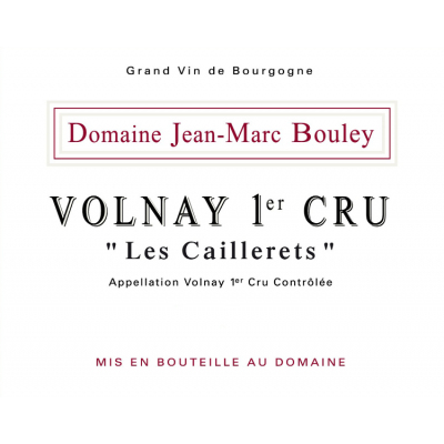Jean-Marc Bouley Volnay 1er Cru Les Caillerets 2013 (6x75cl)