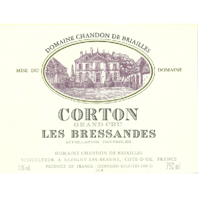 Chandon de Briailles Corton Grand Cru Les Bressandes 2018 (3x150cl)