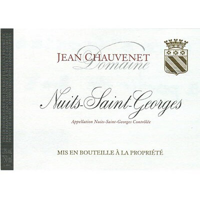 Jean Chauvenet Nuits-Saint-Georges Rouge 2019 (6x75cl)