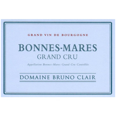 Bruno Clair Bonnes Mares Grand Cru 2016 (6x75cl)