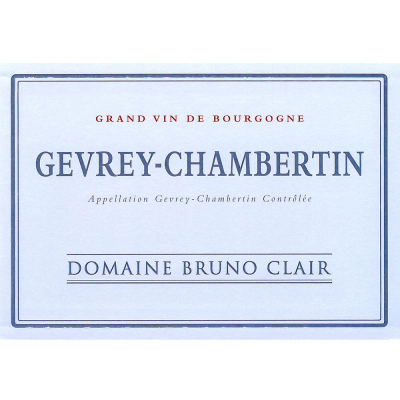 Bruno Clair Gevrey-Chambertin 2019 (6x75cl)