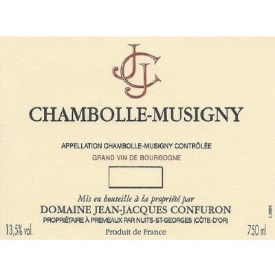 Jean-Jacques Confuron Chambolle-Musigny 2022 (6x75cl)