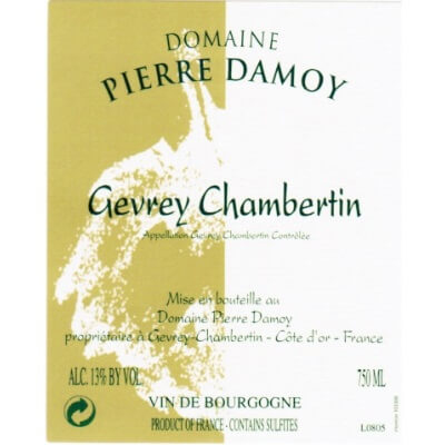 Pierre Damoy Gevrey-Chambertin 2019 (6x75cl)