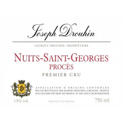 Joseph Drouhin Nuits-Saint-Georges 1er Cru Proces 2017 (6x75cl)