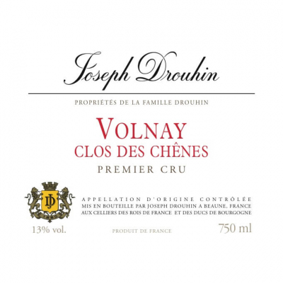 Joseph Drouhin Volnay 1er Cru Clos des Chenes 2019 (6x75cl)