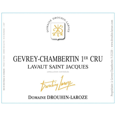 Drouhin-Laroze Gevrey-Chambertin 1er Cru Lavaux St Jacques 2018 (1x75cl)