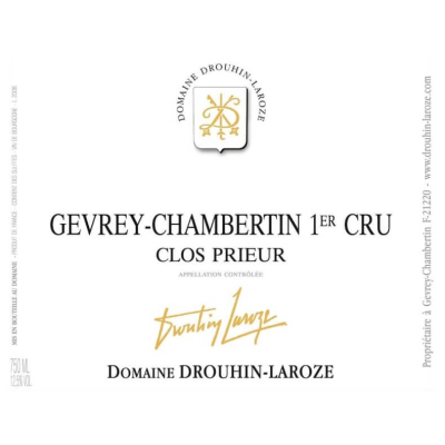 Drouhin-Laroze Gevrey-Chambertin 1er Cru Clos Prieur 2019 (6x75cl)