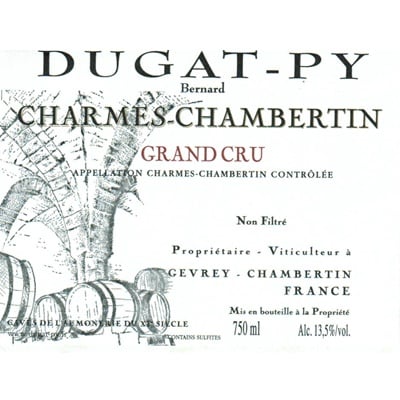 Bernard Dugat-Py Charmes-Chambertin Grand Cru 2019 (6x75cl)