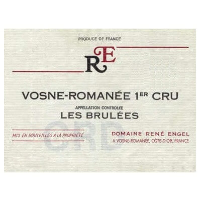 Rene Engel Vosne-Romanee 1er Cru Les Brulees 1995 (3x75cl)