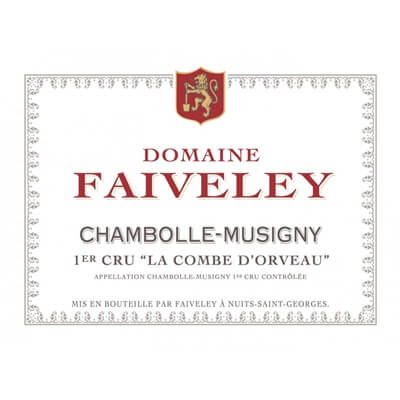 Faiveley Chambolle-Musigny 1er Cru Combe d'Orveau 2020 (3x75cl)