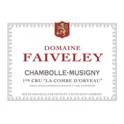 Faiveley Chambolle-Musigny 1er Cru La Combe d'Orveau 2021 (6x75cl)