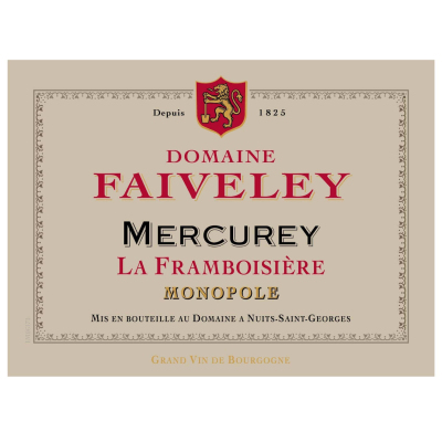 Faiveley Mercurey la Framboisiere 2014 (1x75cl)