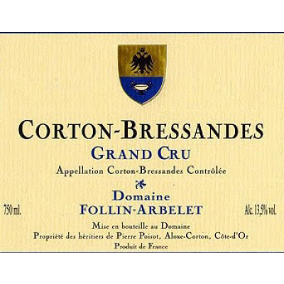Follin-Arbelet Corton Bressandes Grand Cru 2020 (6x75cl)