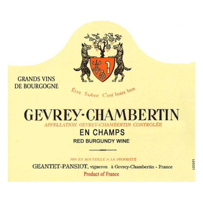 Geantet Pansiot Gevrey-Chambertin En Champs 2019 (6x75cl)