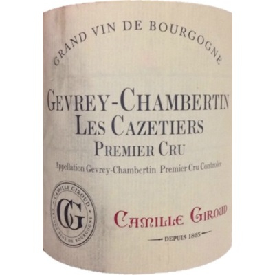 Camille Giroud Gevrey-Chambertin 1er Cru Les Cazetiers 2007 (1x75cl)