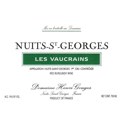 Henri Gouges Nuits-Saint-Georges 1er Cru Les Vaucrains 2017 (6x75cl)