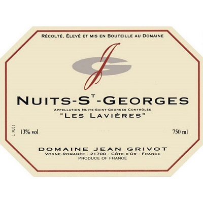 Jean Grivot Nuits-Saint-Georges Aux Lavieres 2018 (6x75cl)